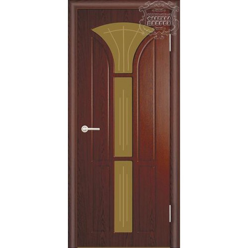 Дверь ДО Лотос 3  (бронза)